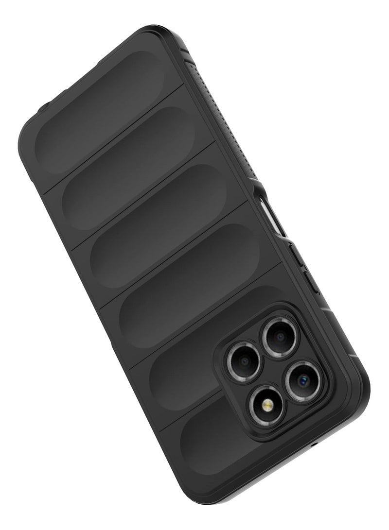 انبلاك جراب خلفي ماجيك متوافق مع هونر X8 الجيل الخامس 5G (اسود) - Image 4