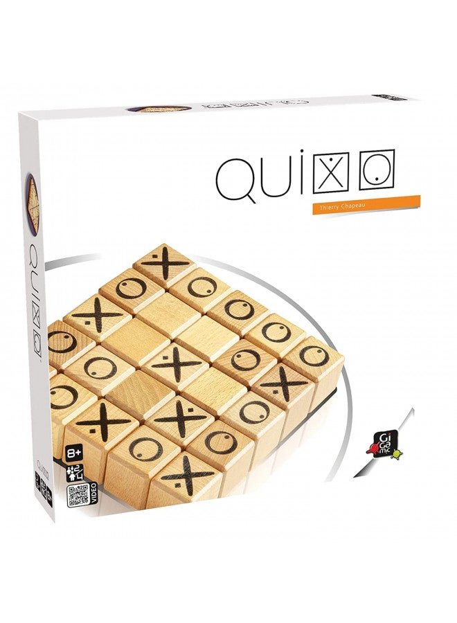 Gigamic Quixo | Abstract Strategy Game for Families and Adults | Ages 8+ | 2 to 4 Players | 15 Minutes - Image 1