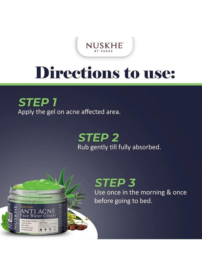 نوسكي باي باراس مجموعة كريم مائي مضاد لحب الشباب من سكين جلو + جل كريم مائي لتفتيح الوجه وفيتامين E + جل كريم مائي لتفتيح الوجه 60 جرام لكل منهما للرجال والنساء - Image 5