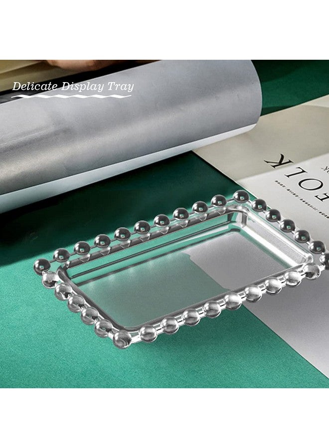 Wehous Resin Tray Mold With Bead Edges Rectangle Jewelry Plate Mould For Resin Epoxy Casting Display Trinket Candles Holder Soap Dish Storage Container Art Crafts Making Supplies Home Decoration - Image 4