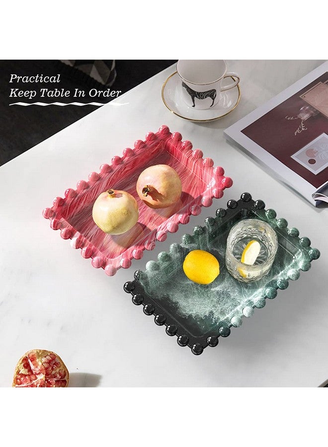 Wehous Resin Tray Mold With Bead Edges Rectangle Jewelry Plate Mould For Resin Epoxy Casting Display Trinket Candles Holder Soap Dish Storage Container Art Crafts Making Supplies Home Decoration - Image 5