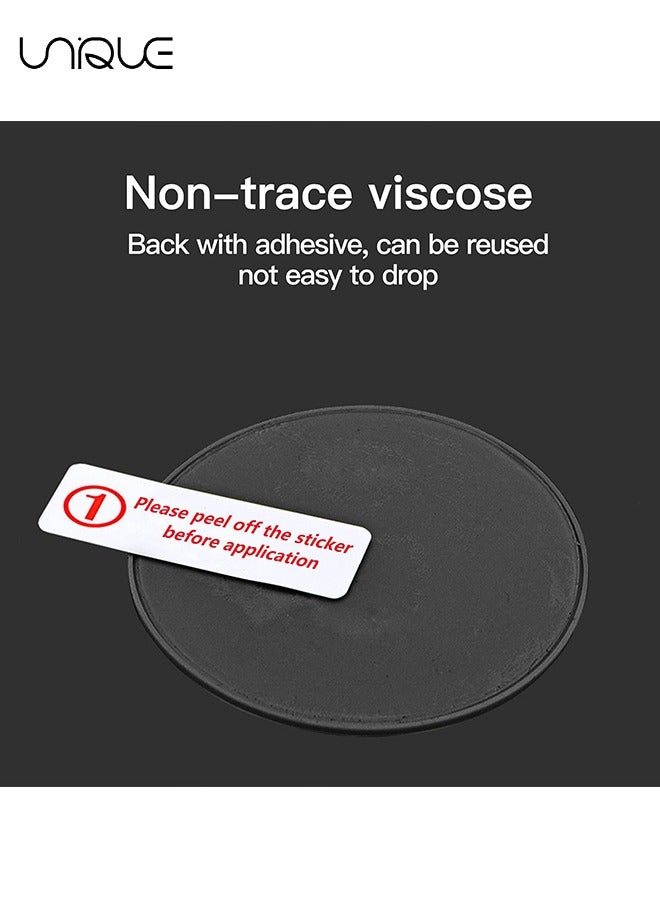 يونيك 2 حزم حالة AirTag ، حامل AirTag ، ملحقات AirTag ، سيليكون قابل لللصق ، مقاوم للماء مضاد للخدش حالة AirTag ، حامل Air Tag للأطفال (أسود) - Image 4