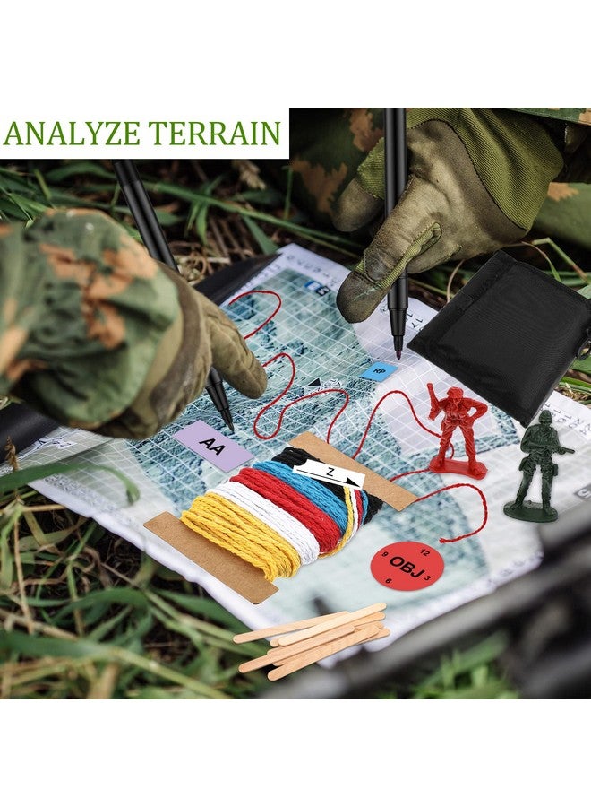 Terrain Model Kit Army Platoon Land Navigation Kit Military Terrain Model Briefing Kit For Ranger School Squad Platoon Squad Leader Platoon Sgt, Platoon Leader, Or Ocs Sut Rotc
