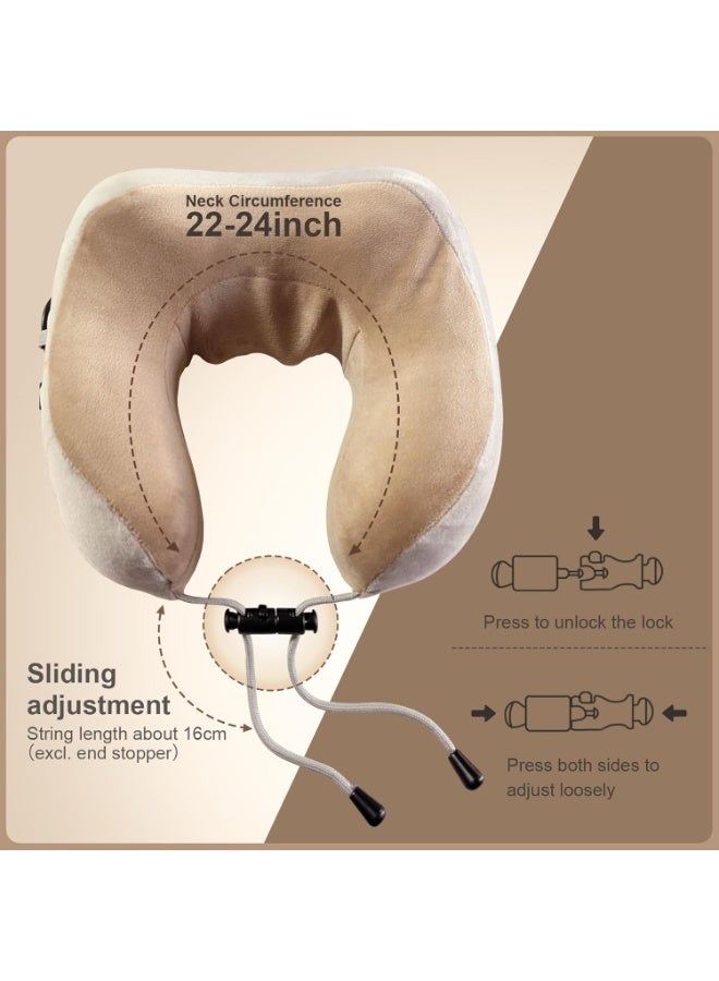 Electric Neck and Shoulder Massager – Heated Shiatsu U-Shape Massage Pillow for Home, Car, and Pain Relief - Image 3