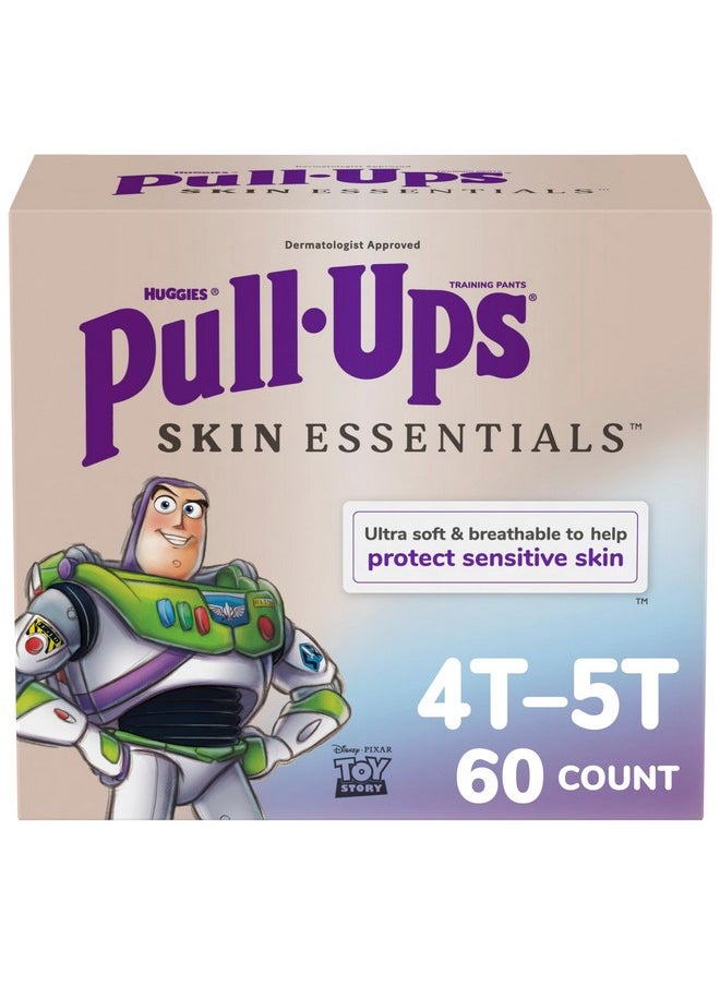 Pull-Ups Pull-Ups Boys' Skin Essentials Potty Training Pants, Training Underwear, 4T-5T (38-50 lbs), 60 Ct  - Image 1
