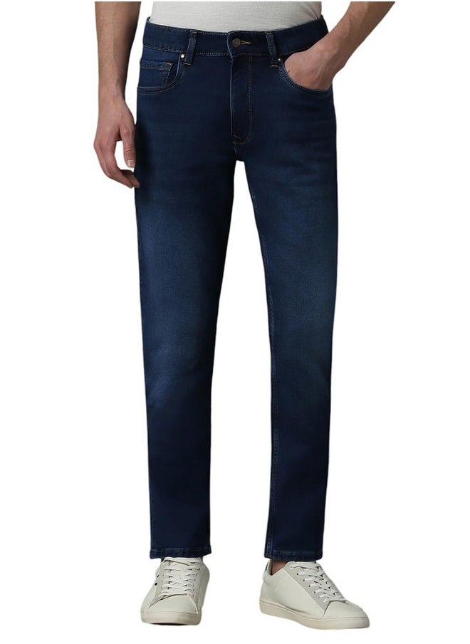 LOUIS PHILIPPE - Louis Philippe Men's Slim Jeans (LRDNCCTPF61397_Navy - Image 1