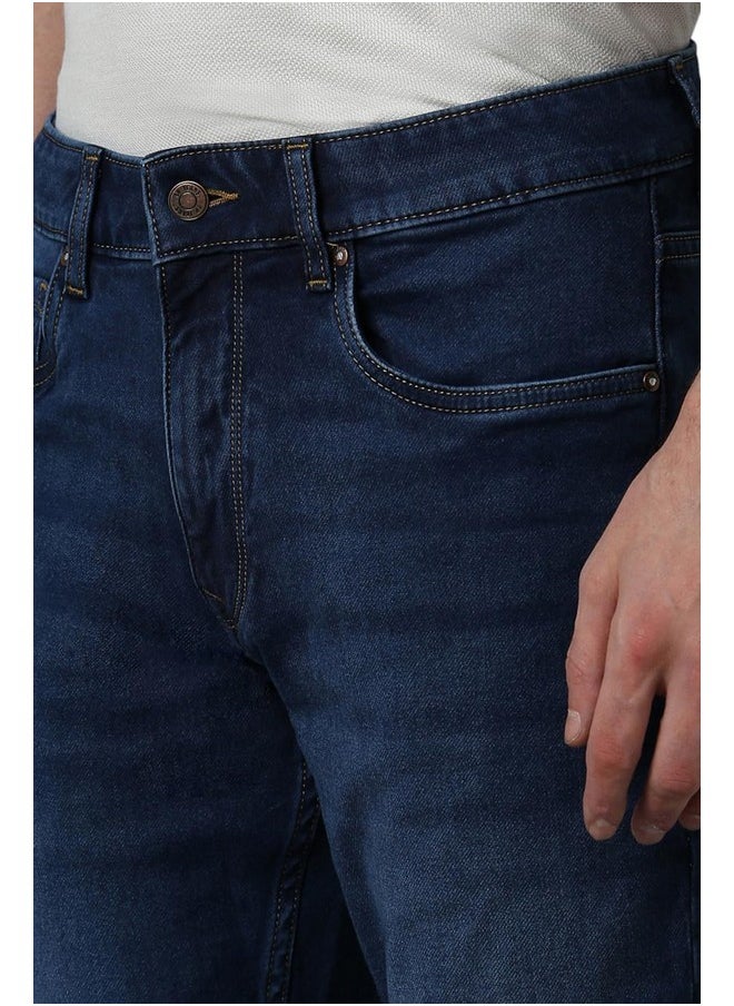 LOUIS PHILIPPE - Louis Philippe Men's Slim Jeans (LRDNCCTPF61397_Navy - Image 1