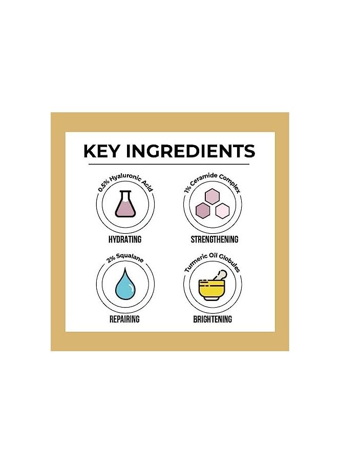 Dr. Sheth'S Haldi And Hyaluronic Acid Sleeping Mask Cream  40G - Image 4