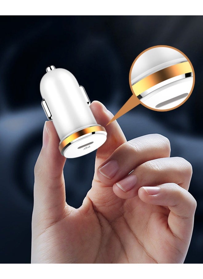 LDNIO - 27W Mini Size USB-C Fast Car charger - Image 1