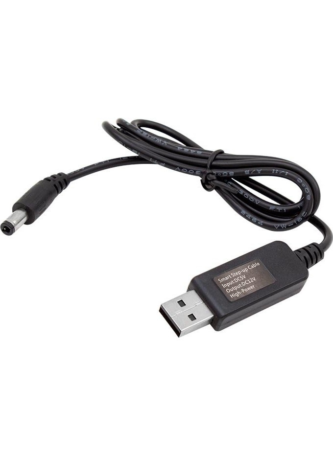 XML Dünyası XML World Powermaster PM-6053 USB To DC 5.5*2.5mm Tip 12 Volt - 1 Ampere 5 Volt To 12 Volt Converter Adapter  - Image 1