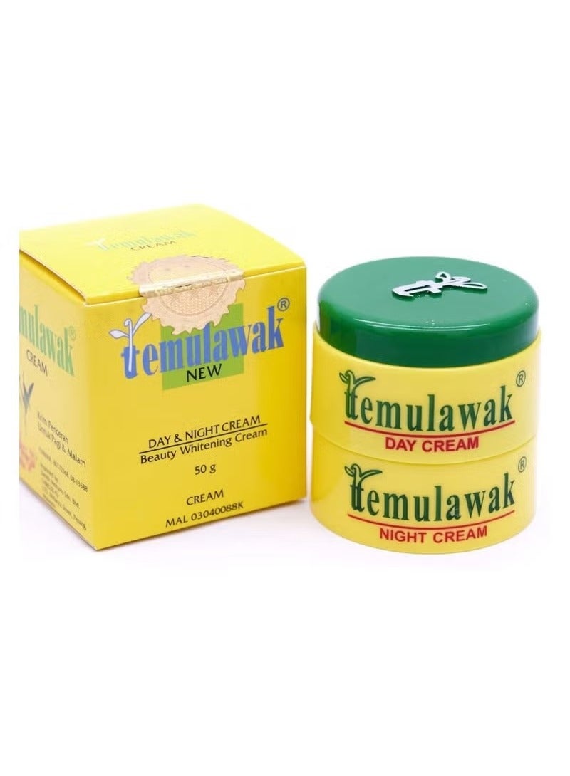 تيمولاواك كريم تيمولاواك للنهار والليل، كريم تبييض لتفتيح وتوحيد لون البشرة وعلاج التصبغات بخلاصة الكركم ونبات الصبار - ٥٠ غرام - Image 1