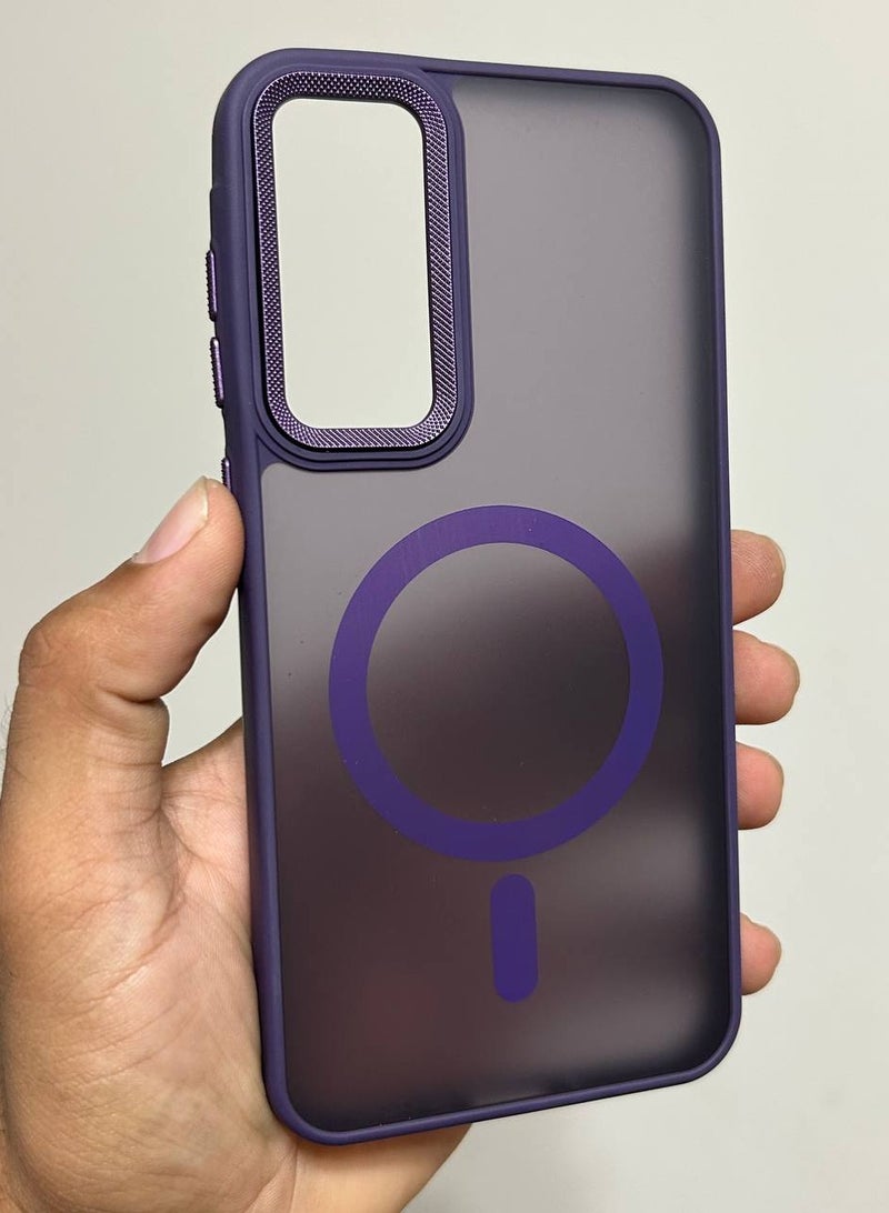 MaxSafe Carbon Fiber Back Cover Compatible with Samsung A35 - Image 2