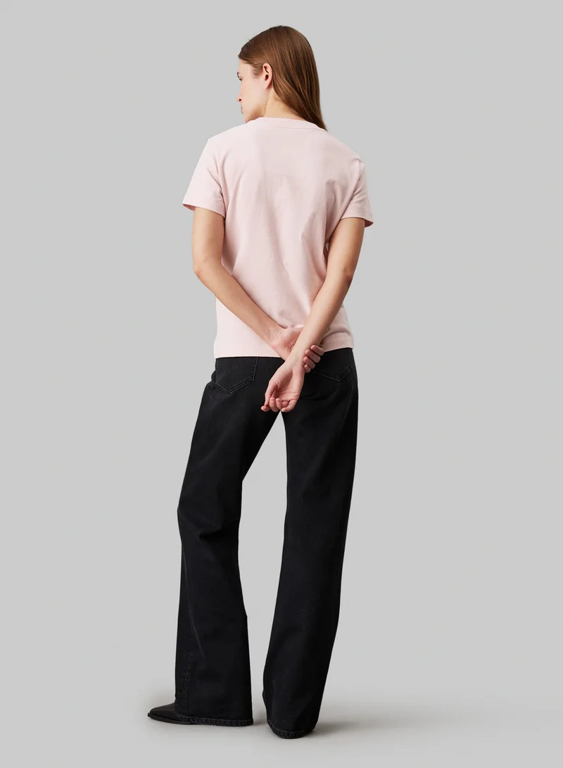 Calvin Klein Jeans CHENILLE MONOLOGO REGULAR TEE