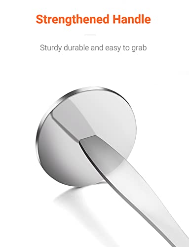 WILLIZTER Two-in-One Stainless Steel Coffee Scoop Tamping Dual-Purpose Coffee Spoon Powder Hammer Tamper Multi Function Spoon Holder Coffee Tools for Measuring and Tamping - Image 5