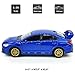 Metanyl Impreza WRX STI Toy Car Racing Sports Diecast Model Car 136 Scale Metal Pull Back Vehicle Doors Open Zinc Alloy Casting Boys Toys Kids Birthday Gifts Mens Collection Blue - Image 4