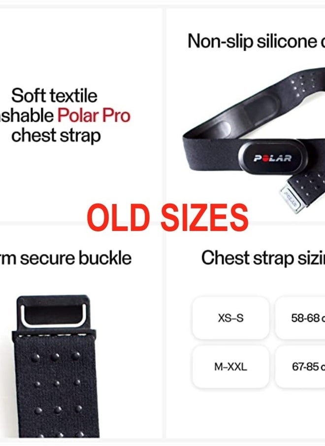 POLAR - H10 Heart Rate Monitor – Ant +, Bluetooth - Waterproof Hr Sensor With Chest Strap - Built-In Memory, Software Updates - Works With Fitness Apps, Cycling Computers, Sports And Smart Watches - Image 1