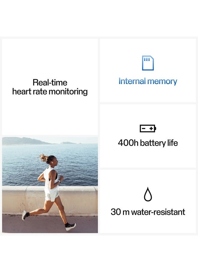 POLAR - H10 Heart Rate Monitor – Ant +, Bluetooth - Waterproof Hr Sensor With Chest Strap - Built-In Memory, Software Updates - Works With Fitness Apps, Cycling Computers, Sports And Smart Watches - Image 1