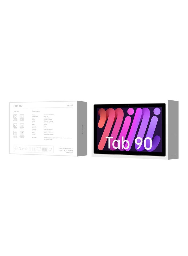 أوتيتو Tab 90 10-Inch Android Tablet with 8GB RAM 512GB Storage, 6000mAh Battery Keyboard and Mouse Combo - Purple - Image 4