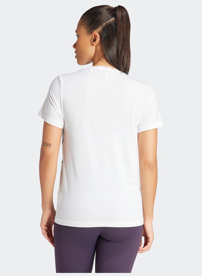 Adidas Trainicons Wrapping 3-Stripes T-Shirt  - Image 3