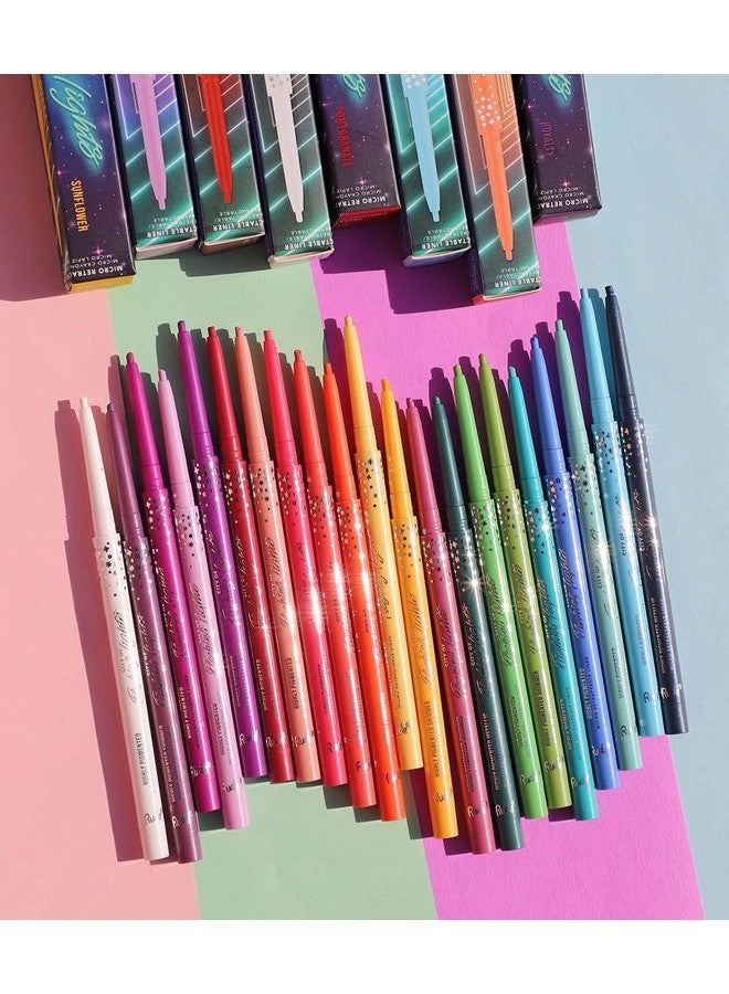 روود مستحضرات التجميل مدينة الأضواء الساطعة بطانة مايكرو قابلة للسحب - البحرية المتموجة - Image 4