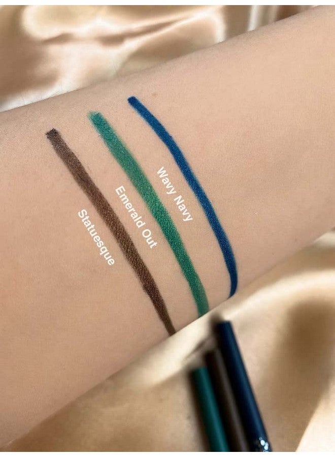 روود مستحضرات التجميل مدينة الأضواء الساطعة بطانة مايكرو قابلة للسحب - البحرية المتموجة - Image 3