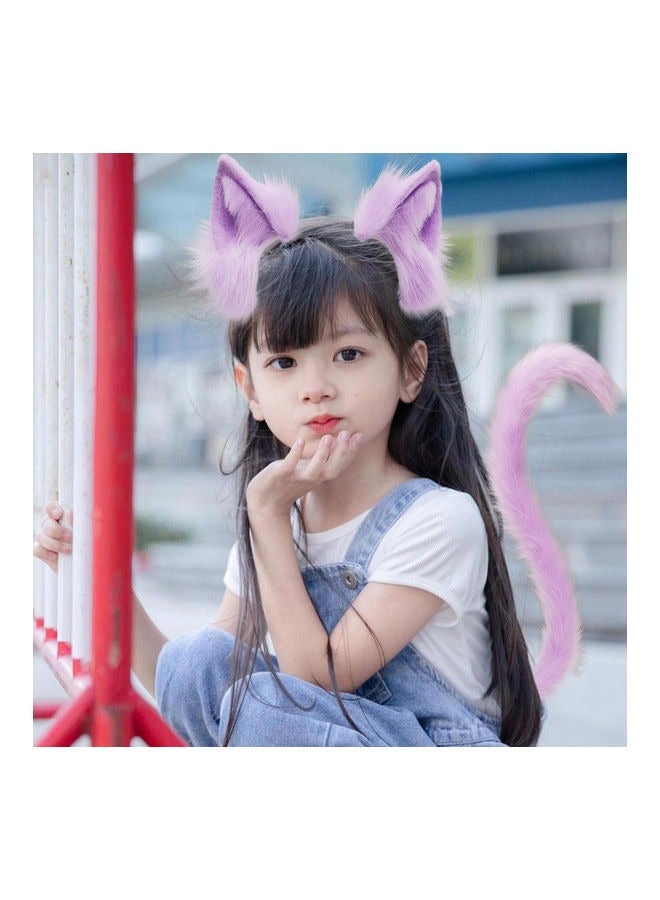 إسكدنيا 2 قطعة الأذن الوحش عقال والذيل زينة أنمي لعب دور الطرف زينة هدية مجموعة ( القط الأذن والذيل ) - Image 4