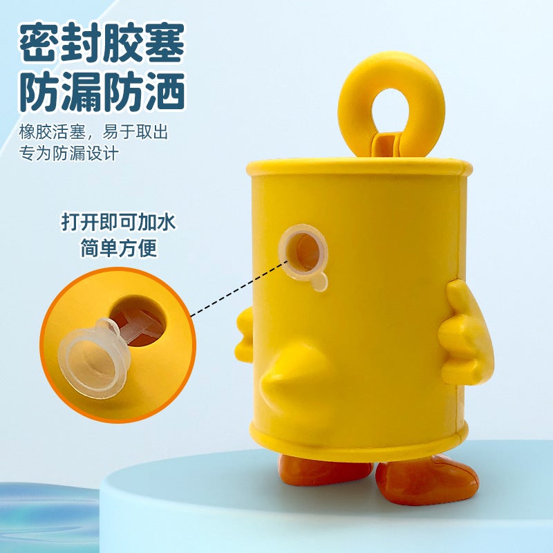 مسدس ماء لعبة على شكل بطة مع علبة رش، منتشر على تيك توك للأطفال - Image 4
