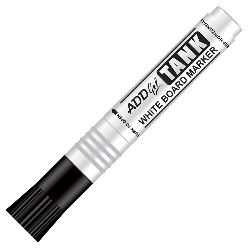 ADD Gel TANK WHITEBOARD MARKER 10 PCS BOX (Black) - Image 4