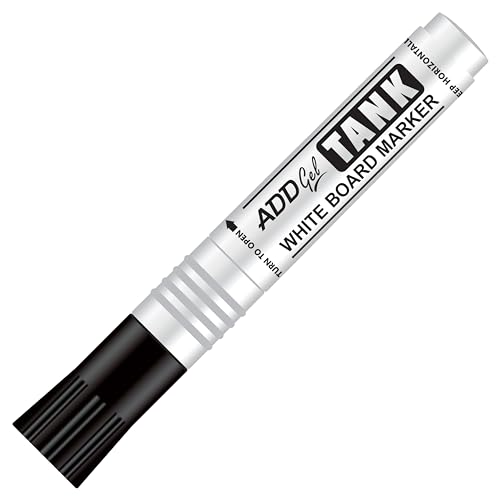 ADD Gel TANK WHITEBOARD MARKER 10 PCS BOX (Black) - Image 1