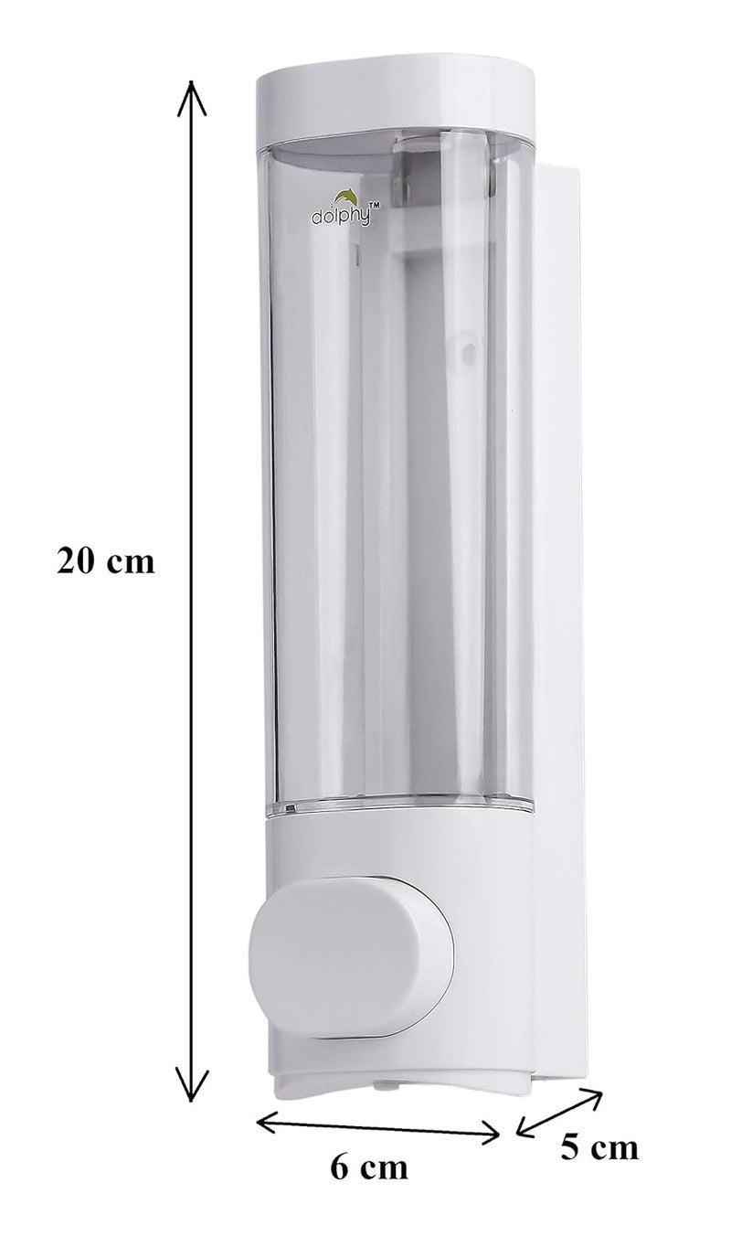 DOLPHY Dolphy Multifold Mini Hand Towel Paper Dispenser with ABS Liquid Soap Dispenser-300ML - Image 5