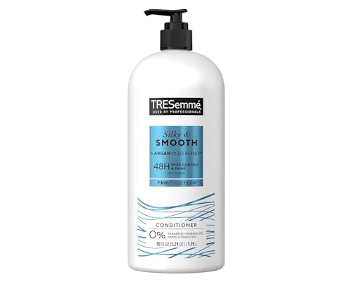 TRESemmé Smooth and Silky Conditioner with Pump, 39 oz - Image 4