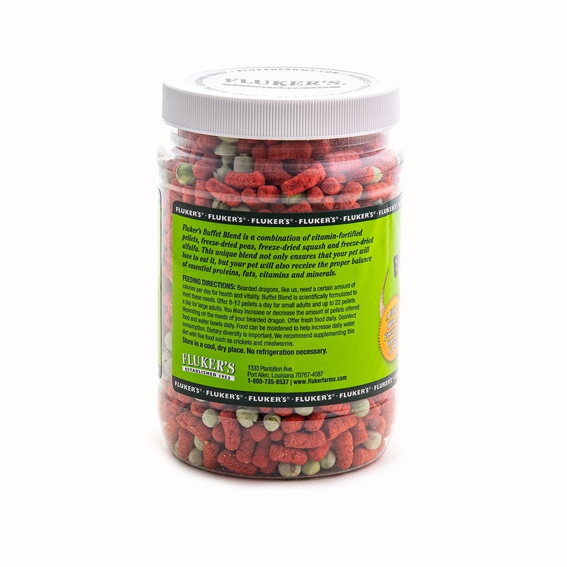 Fluker's Buffet Blend Adult Bearded Dragon Veggie Variety Diet, 7 oz - Image 2