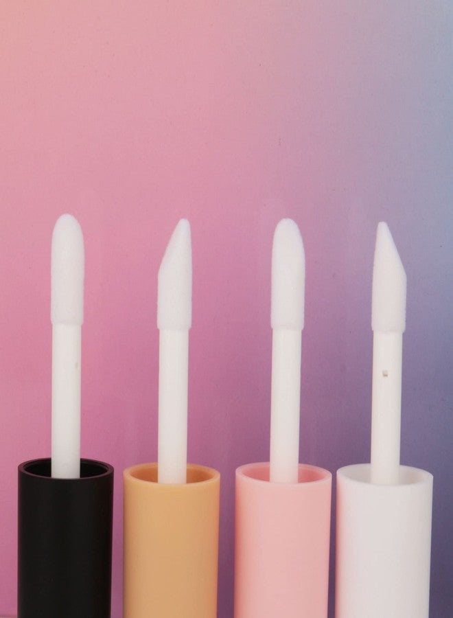 COSIDEA 15PCS Empty PETG big doe foot Wand Lip Gloss Tubes 10ml 0.33 OZ Pink lipgloss Tube with Thick brush Applicator for Castor oil tint DIY concealer tube packing - Image 4