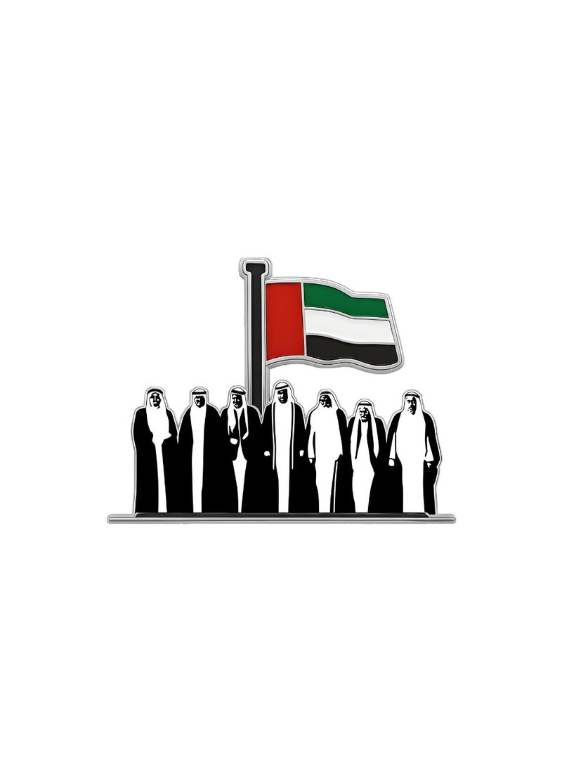 برينت شوب فور مي شارات اليوم الوطني لدولة الإمارات العربية المتحدة، دبابيس ياقة للاحتفال باليوم الوطني لدولة الإمارات العربية المتحدة، شارات روح الاتحاد للرجال والنساء والأطفال - Image 1