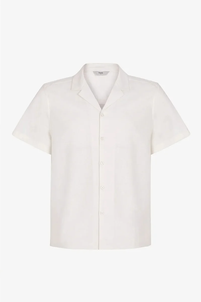 بنتي PENTI Men's Havana Air Linen Blend Shirt