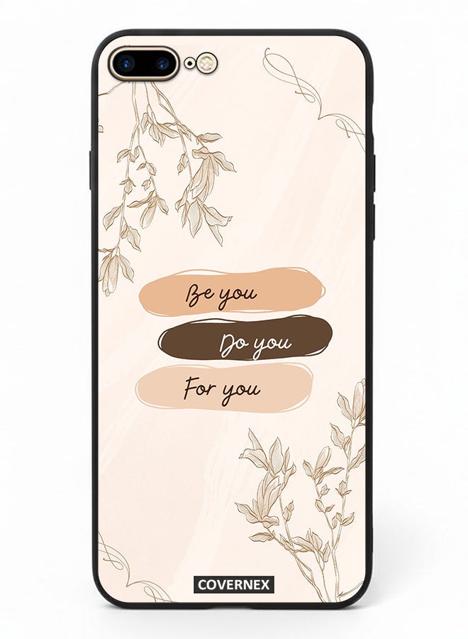 Covernex Apple iPhone 8 Plus Protective Case Cover Printed Featuring Self Empowerment Be You Do You For You - Image 2