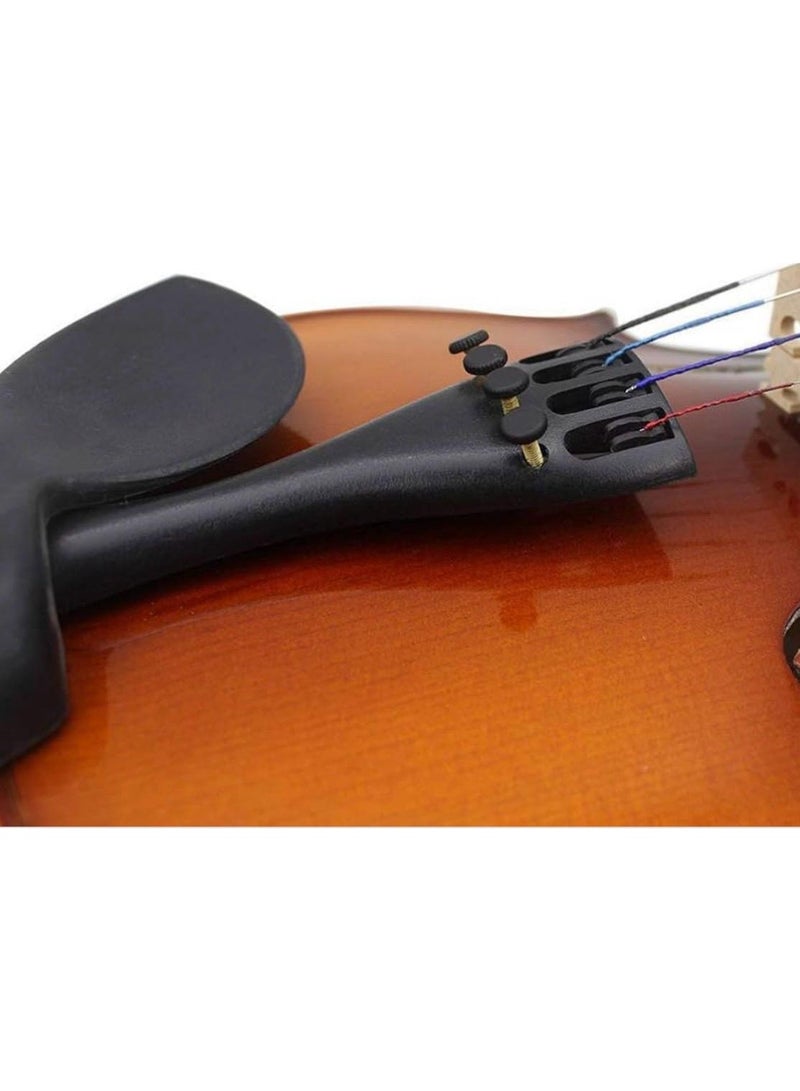 4/4 Violin Tailpiece with Fine Tuners – Durable String Holder with Easy Installation - Image 4