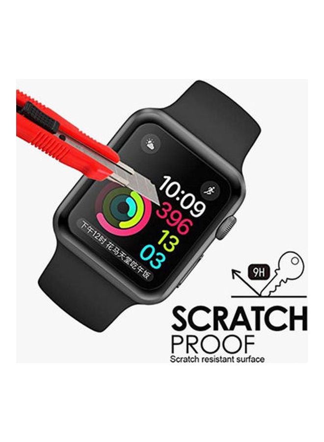 NIBEMINENT 3D Screen Protector For Apple Watch Series 4 Clear  - Image 2