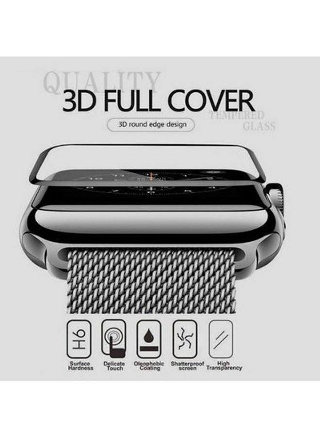 NIBEMINENT 3D Screen Protector For Apple Watch Series 4 Clear  - Image 4