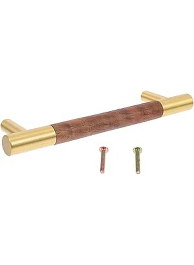 Walnut Cabinet Pulls Easy Install Durable Hardware For Wardrobes Closets - Image 1
