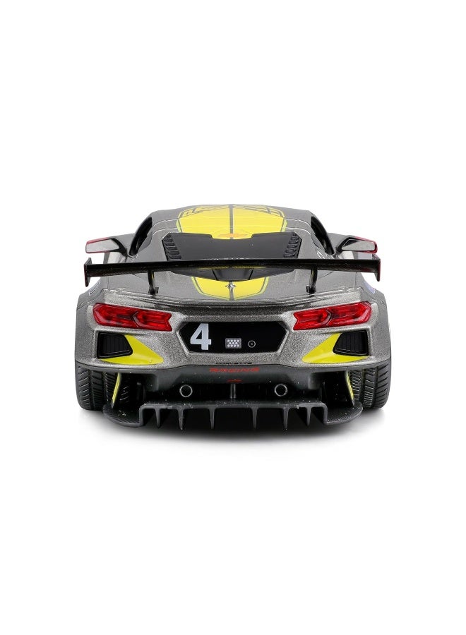 Bburago سيارة ببراغو ريس شيفروليه كورفيت C8R مصنوعة من المعدن (1:24) - Image 3