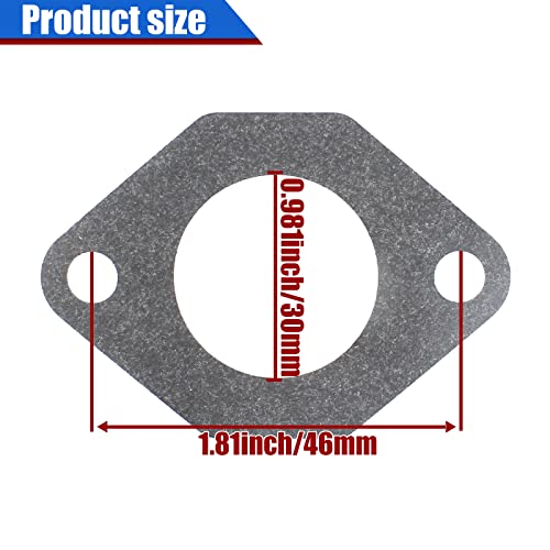 YOFMOO Carburetor Gasket Compatible with Kawasaki FE290 FE350 Engine Golf Cart Gas Club Car Carb DS & Precedent Turf Carryall Pack of 6 - Image 3