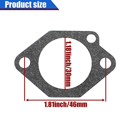 YOFMOO Carburetor Gasket Compatible with Kawasaki FE290 FE350 Engine Golf Cart Gas Club Car Carb DS & Precedent Turf Carryall Pack of 6 - Image 2