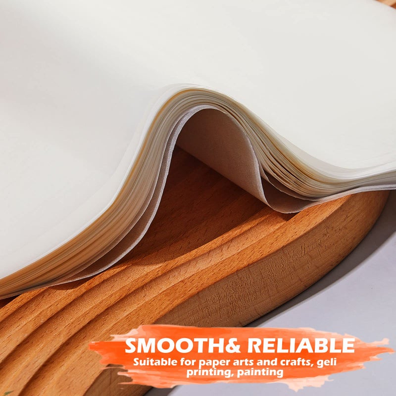Epakh Tracing Paper 120 Sheets, 9 x 12 Inch Tracing Paper for Drawing, Transparent Vellum Papers Translucent Trace Pad for Pencil Sketching Drawing DIY Crafts Painting Wax Printing Calligraphy - Image 5