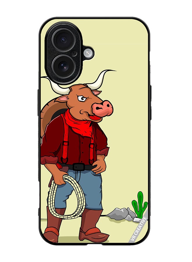 VR CREATIVE Protective Case Cover For Apple iPhone 17 Taurus Man Design Multicolour