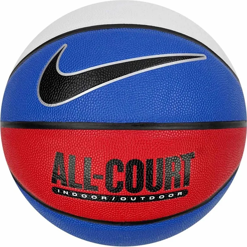 نايكي Everday All Court 8p Deflated Unisex Basketball Ball N.100.4369.470.07-Multicolored