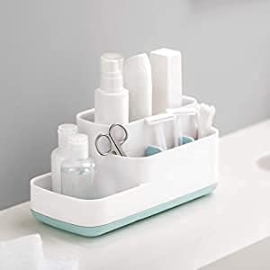 Kylex Multipurpose Storage Holder Stand for Bathroom Toothbrush Tongue Cleaner Soap Comb Razor Shaving Kit and Toiletries Cosmetics Organizer Caddy - Image 3