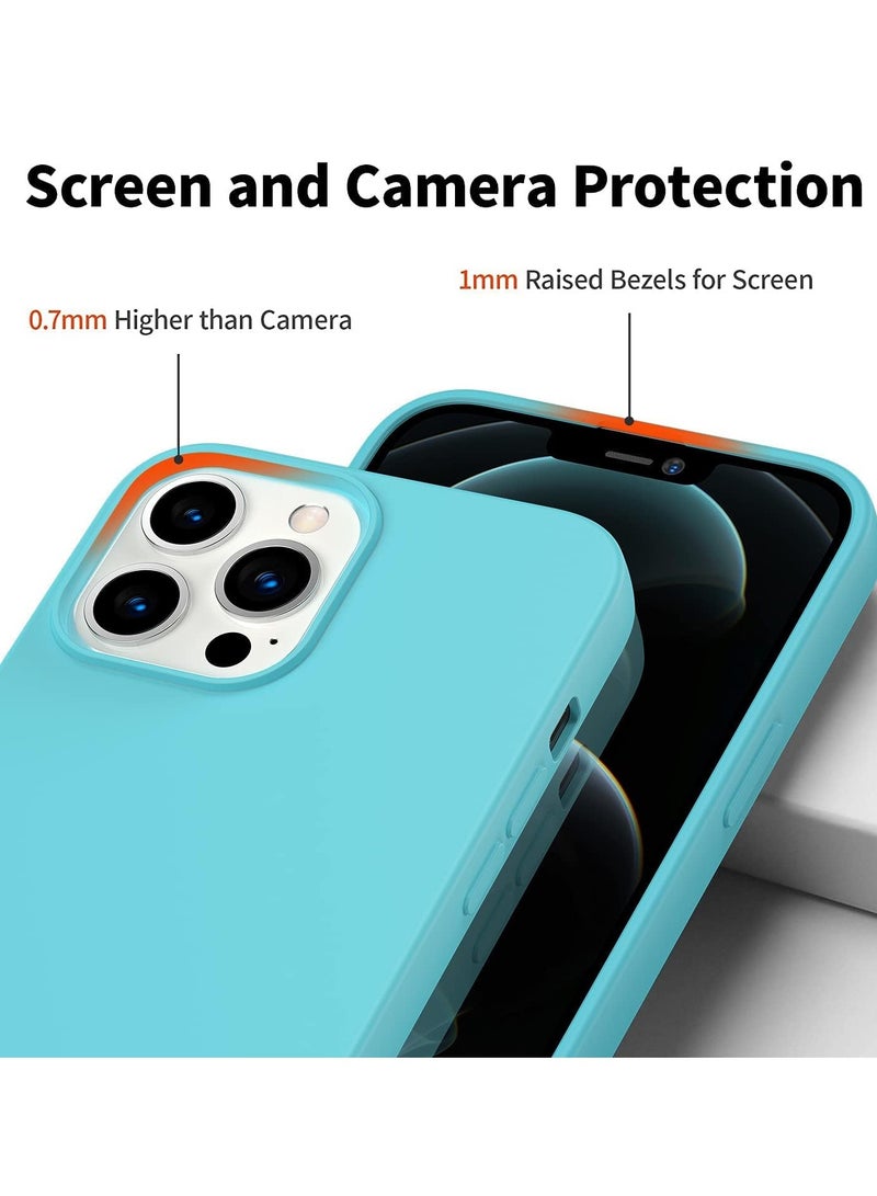 BORTONY iPhone 14 Pro Case Liquid Silicone Anti Scratch Anti Fingerprint Soft Silky Touch Shockproof Protective Cover for Apple iPhone 14 Pro - Image 3