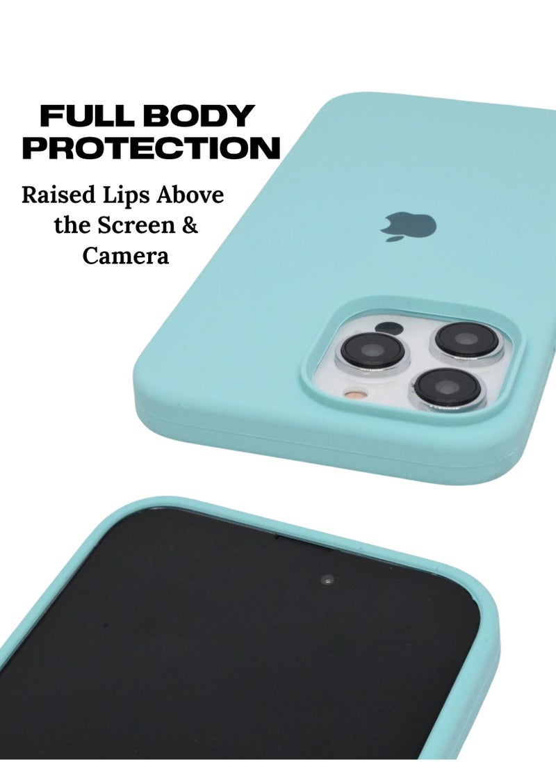 BORTONY - iPhone 14 Pro Case Liquid Silicone Anti Scratch Anti Fingerprint Soft Silky Touch Shockproof Protective Cover for Apple iPhone 14 Pro - Image 1