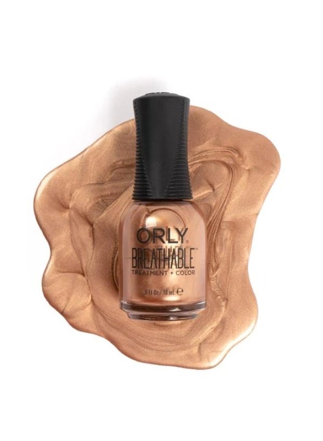 ORLY Spring Breathable Shimmer Collection Nail Varnish - Comet Relief 18ml - Image 3